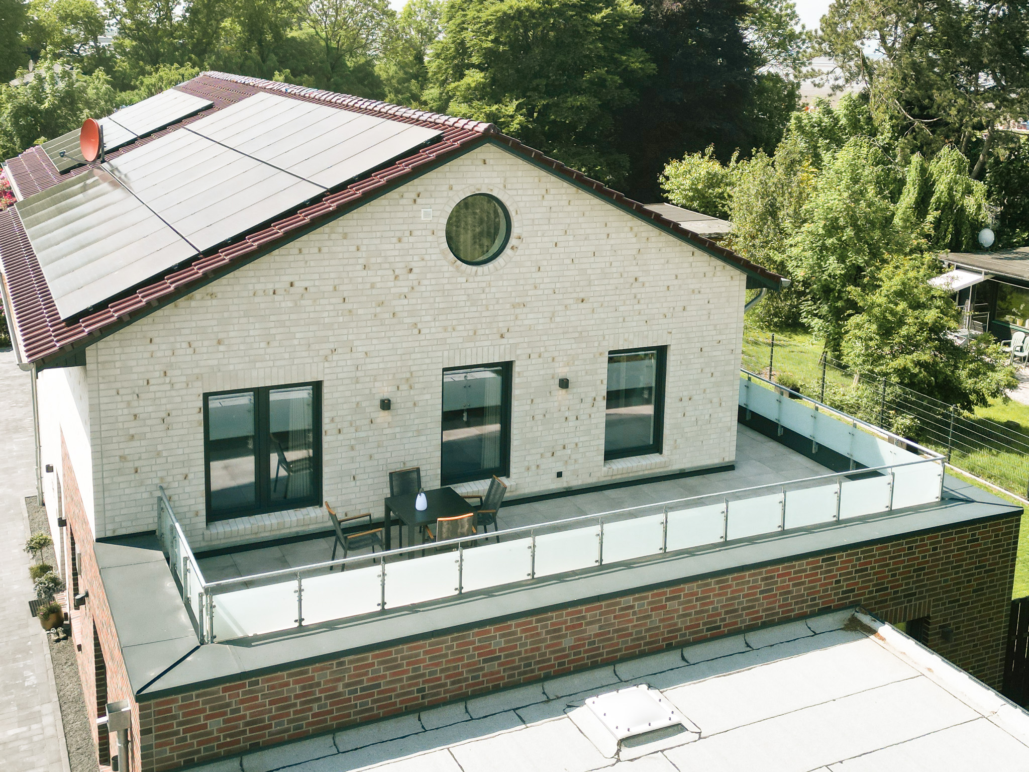 Flutgold Dangast – Haus mit Dachterrasse